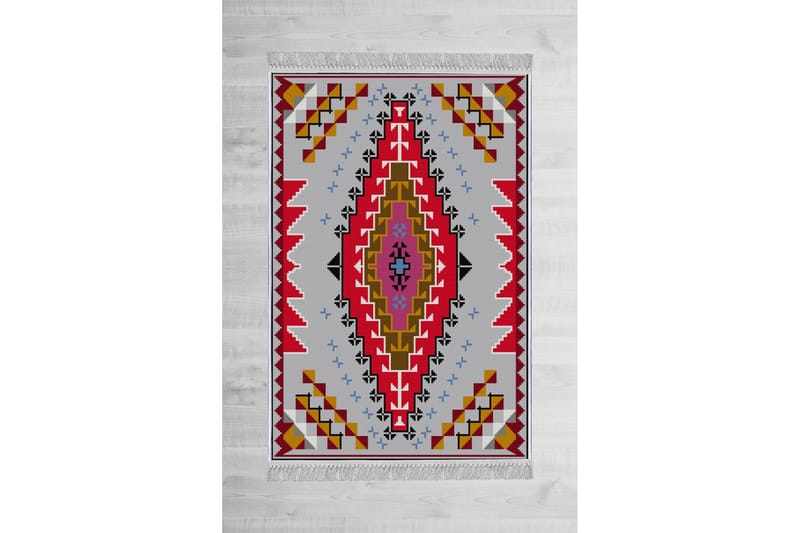 Homefesto Matta 80x200 cm - Multifärgad/Sammet - Textil & mattor - Mattor - Orientaliska mattor
