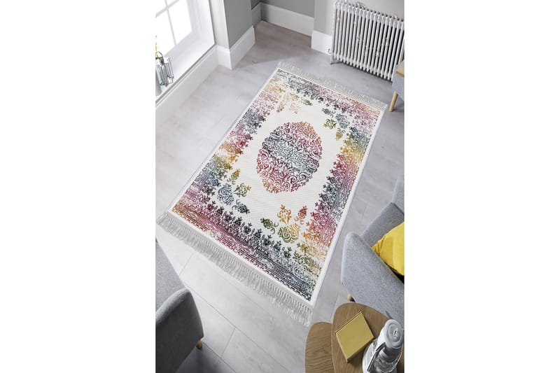 Homefesto Matta 80x200 cm - Multifärgad/Sammet - Textil & mattor - Mattor - Orientaliska mattor