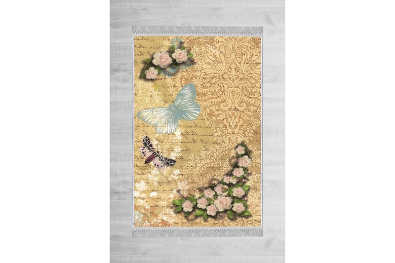 Homefesto Matta 80x200 cm - Multifärgad/Sammet - Textil & mattor - Mattor - Orientaliska mattor