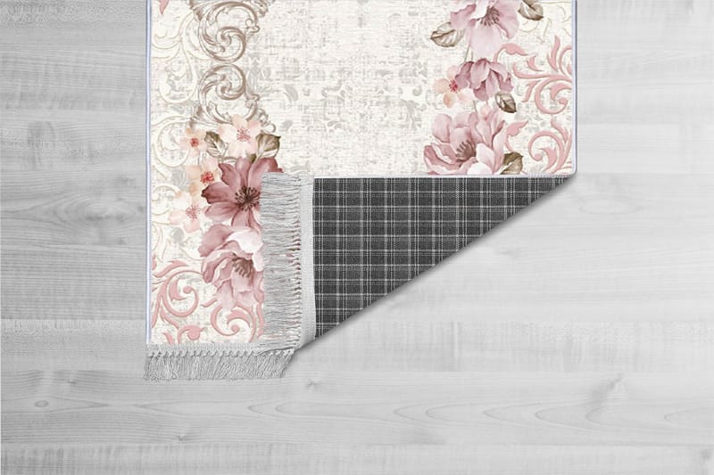 Homefesto Matta 80x200 cm - Multifärgad/Sammet - Textil & mattor - Mattor - Orientaliska mattor