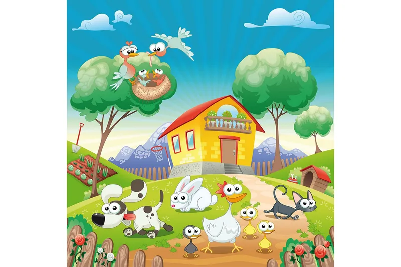 Homefesto Matta 80x300 cm, Multifärgad