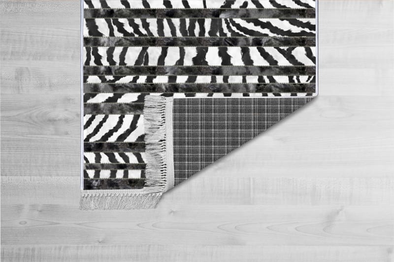 Homefesto Matta 80x300 cm - Multifärgad/Sammet - Handvävda mattor - Gummerade mattor - Orientaliska mattor - Små mattor - Persisk matta - Stora mattor