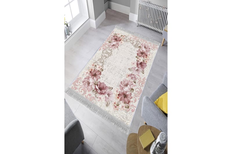 Homefesto Matta 80x300 cm - Multifärgad/Sammet - Textil & mattor - Mattor - Orientaliska mattor