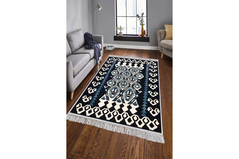 Homefesto Matta 80x300 cm - Multifärgad/Sammet - Textil & mattor - Mattor - Orientaliska mattor