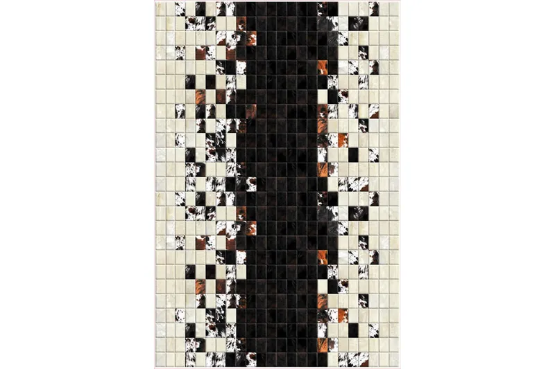 Homefesto Matta 80x300 cm, Multifärgad/Sammet