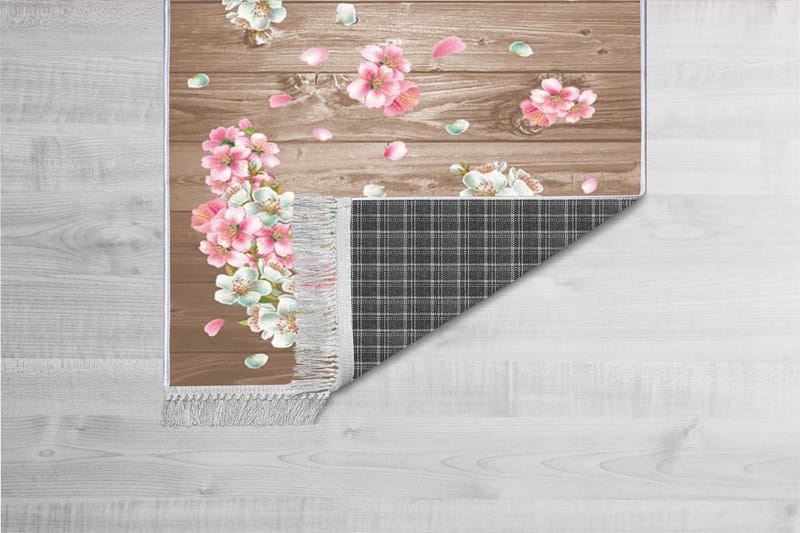 Homefesto Matta 80x300 cm, Multifärgad/Sammet