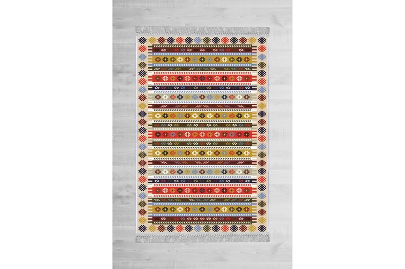 Homefesto Matta 80x300 cm, Multifärgad/Sammet