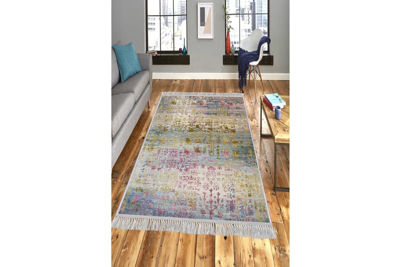 Homefesto Matta 80x300 cm, Multifärgad/Sammet