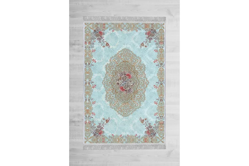 Homefesto Matta 80x300 cm - Multifärgad/Sammet - Textil & mattor - Mattor - Orientaliska mattor