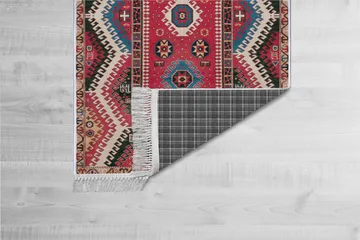 Homefesto Matta 80x300 cm - Multifärgad/Sammet - Textil & mattor - Mattor - Orientaliska mattor