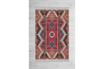Homefesto Matta 80x300 cm - Multifärgad/Sammet - Textil & mattor - Mattor - Orientaliska mattor