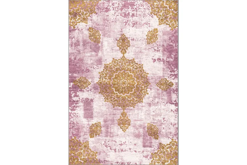 Homefesto Matta 80x300 cm, Multifärgad/Sammet