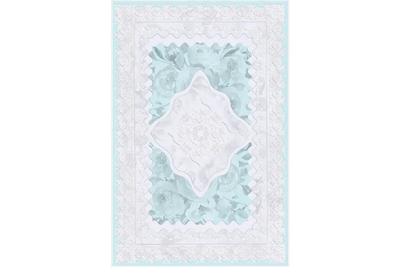 Homefesto Matta 80x300 cm - Multifärgad/Sammet - Textil & mattor - Mattor - Orientaliska mattor