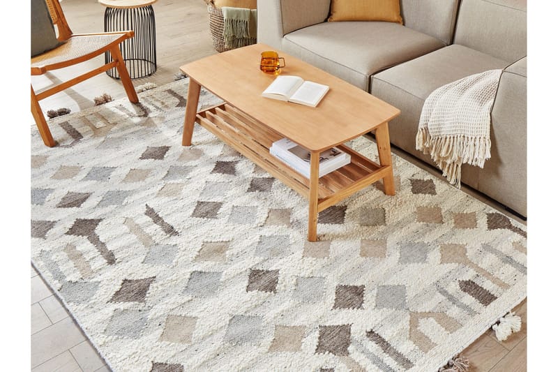 Kaghtsrashen Kelimmatta 160x230 cm - Beige - Textil & mattor - Mattor - Orientaliska mattor - Kelimmattor