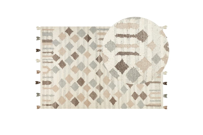 Kaghtsrashen Kelimmatta 200x300 cm - Beige - Textil & mattor - Mattor - Orientaliska mattor - Kelimmattor