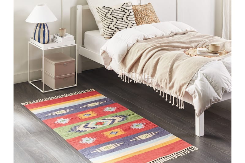 Kamaris Kelimmatta 80x150 cm - Röd - Textil & mattor - Mattor - Orientaliska mattor - Kelimmattor