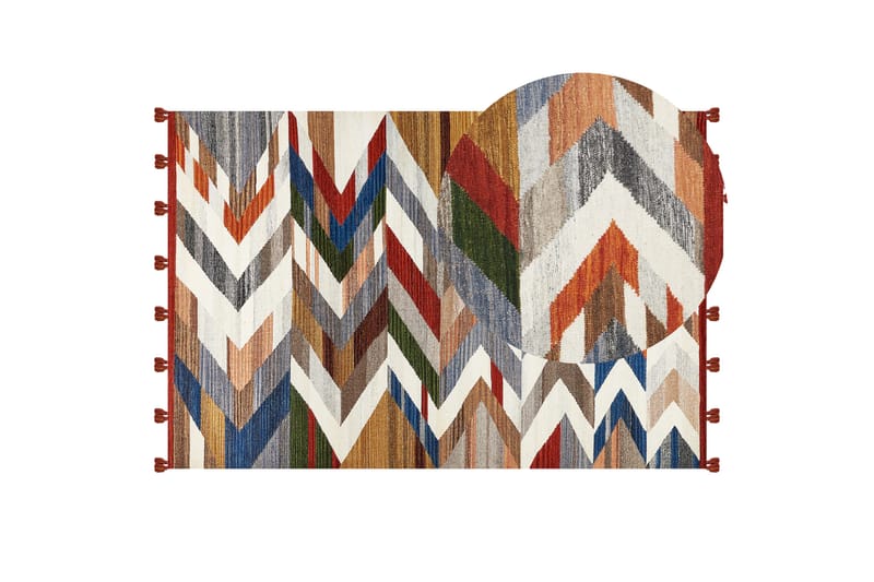 Kanakeravan Kelimmatta 200x300 cm - Röd - Textil & mattor - Mattor - Orientaliska mattor - Kelimmattor