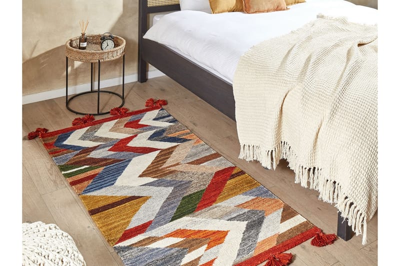 Kanakeravan Kelimmatta 80x150 cm - Röd - Textil & mattor - Mattor - Orientaliska mattor - Kelimmattor