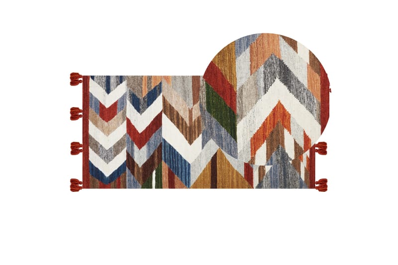 Kanakeravan Kelimmatta 80x150 cm - Röd - Textil & mattor - Mattor - Orientaliska mattor - Kelimmattor
