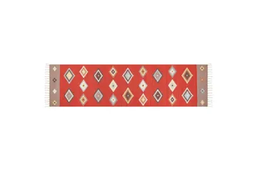 Lorut Kelimmatta 80x300 cm - Röd - Textil & mattor - Mattor - Orientaliska mattor - Kelimmattor