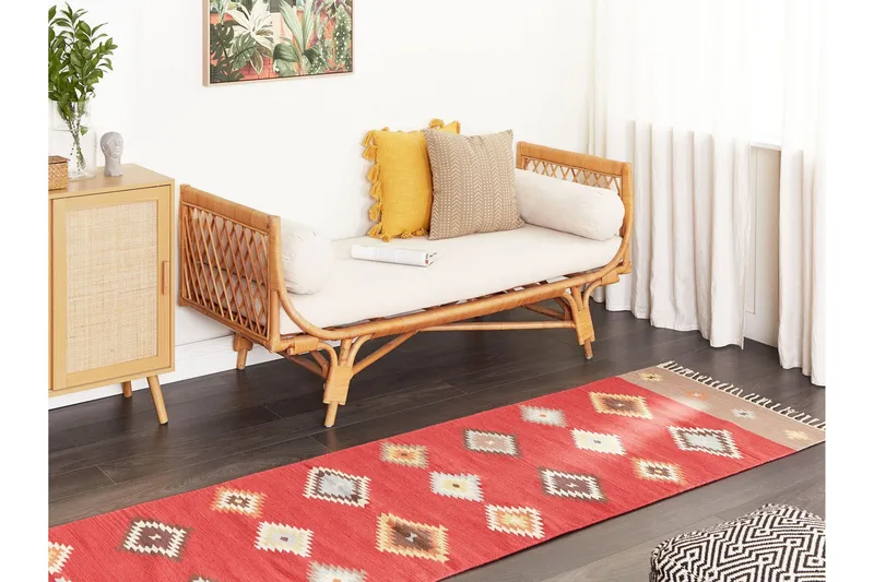 Lorut Kelimmatta 80x300 cm - Röd - Textil & mattor - Mattor - Orientaliska mattor - Kelimmattor