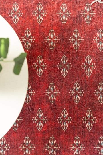 Maskinvävd Matta Tarfaya 240x340 cm - Röd - Textil & mattor - Mattor - Orientaliska mattor