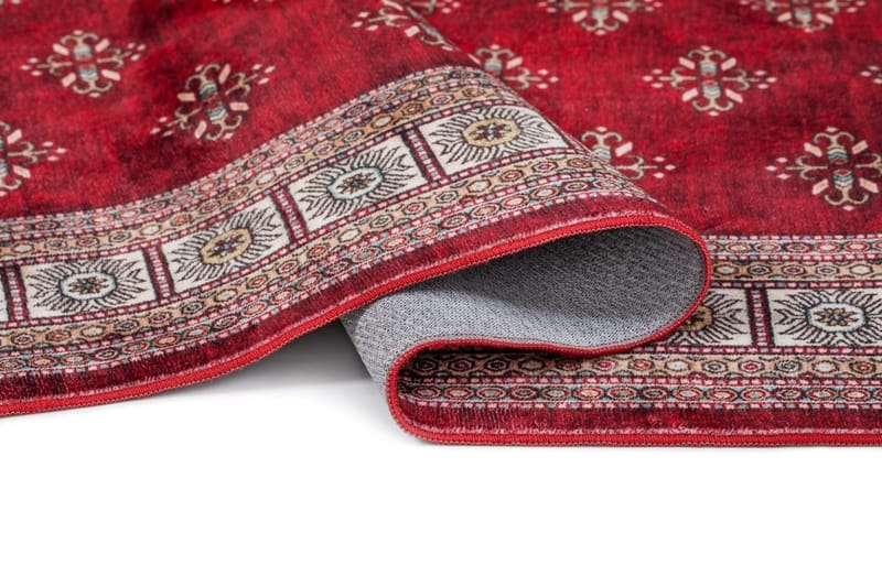 Maskinvävd Matta Tarfaya 240x340 cm - Röd - Textil & mattor - Mattor - Orientaliska mattor