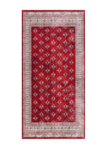 Maskinvävd Matta Tarfaya 80x300 cm - Röd - Textil & mattor - Mattor - Orientaliska mattor