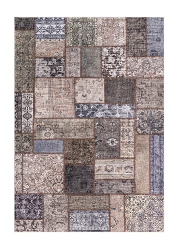 Maskinvävd Matta Tarfaya Patch Rund 200 cm - smaragdgrön - Textil & mattor - Mattor - Orientaliska mattor - Patchwork matta