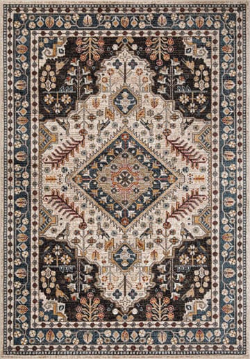 Matta Yelvi 160x230 cm - blå/beige - Textil & mattor - Mattor - Orientaliska mattor