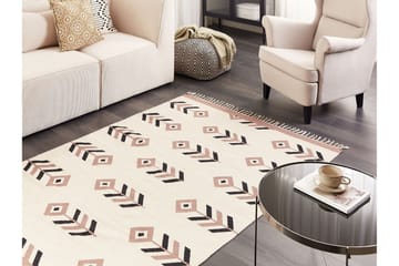 Niavan Kelimmatta 140x200 cm - Beige - Textil & mattor - Mattor - Orientaliska mattor - Kelimmattor