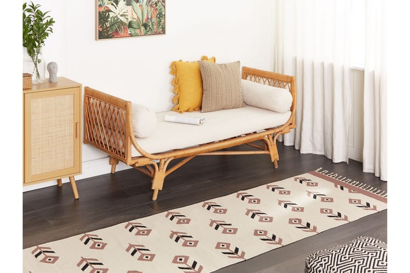Niavan Kelimmatta 80x300 cm - Beige - Textil & mattor - Mattor - Orientaliska mattor - Kelimmattor