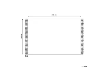 Parakar Kelimmatta 140x200 cm - Röd - Textil & mattor - Mattor - Orientaliska mattor - Kelimmattor