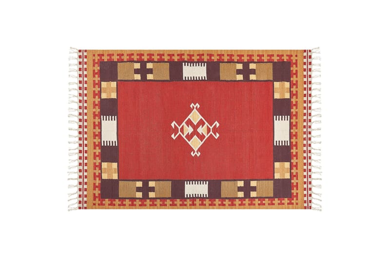 Parakar Kelimmatta 160x230 cm, Röd