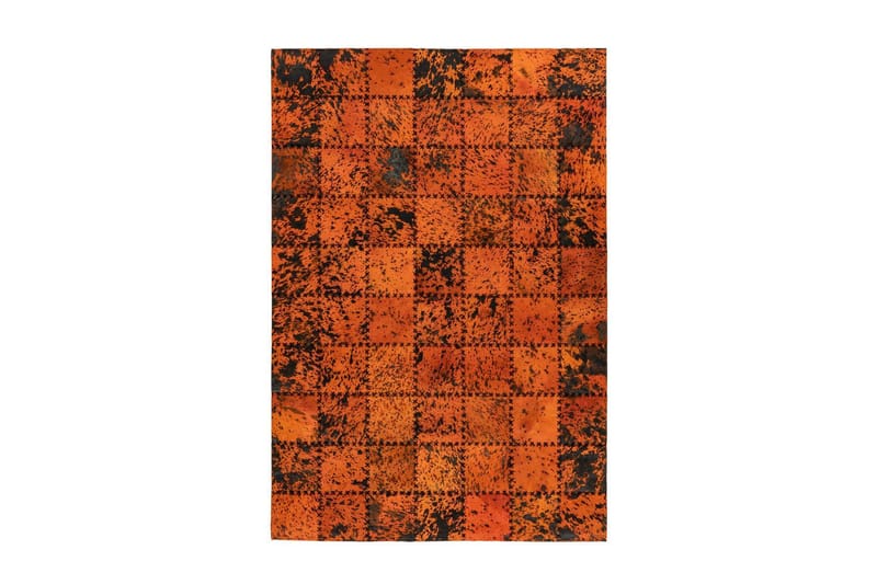 Dulvabier Fohav Matta 120x170 cm Orange/Läder - D-Sign - Mattor - Stora mattor