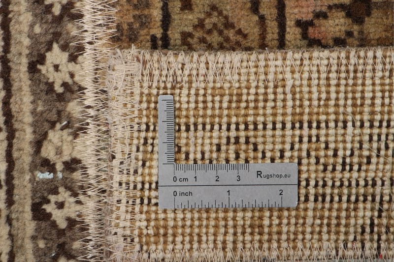 Handknuten Patchworkmatta Ull/Garn Flerfärgad 173x227cm - Patchwork matta - Handvävda mattor