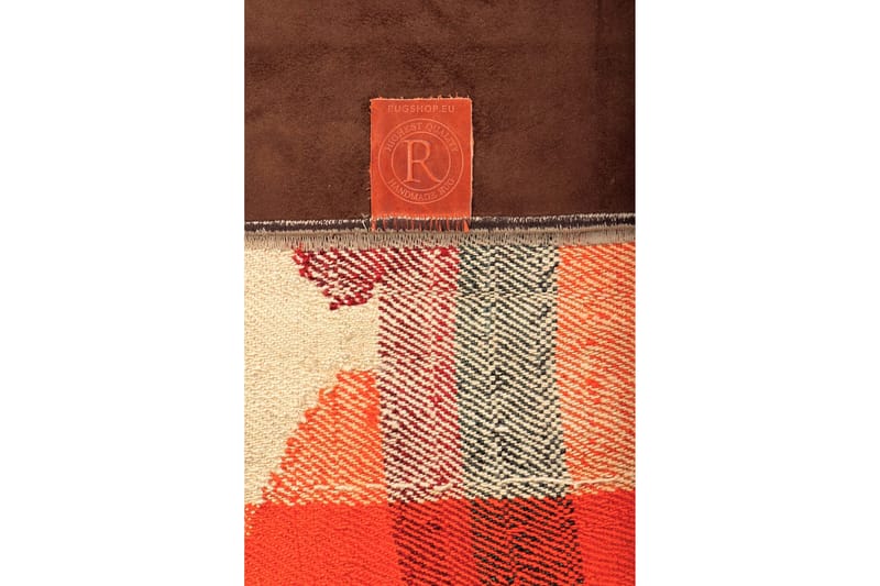 Handknuten Persisk Patchwork Ullmatta 149x203 cm Garn - Flerfärgad - Patchwork matta