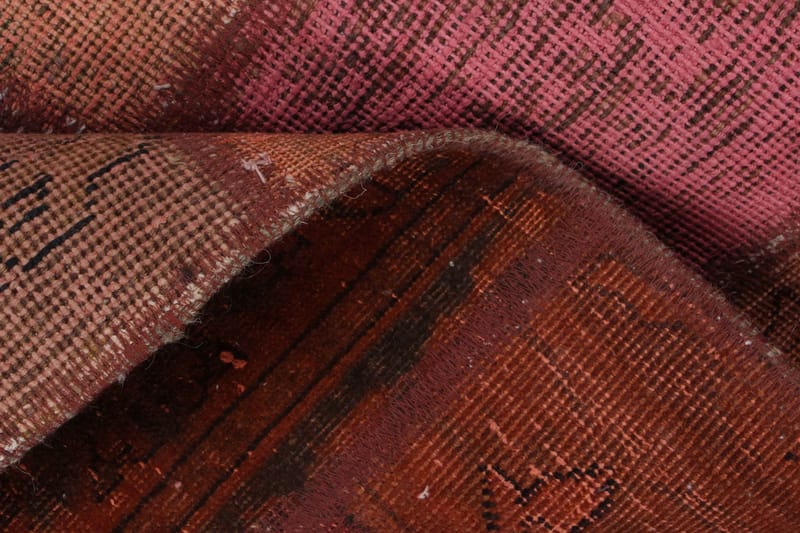 Handknuten Persisk Patchworkmatta 175x240 cm - Flerfärgad - Patchwork matta