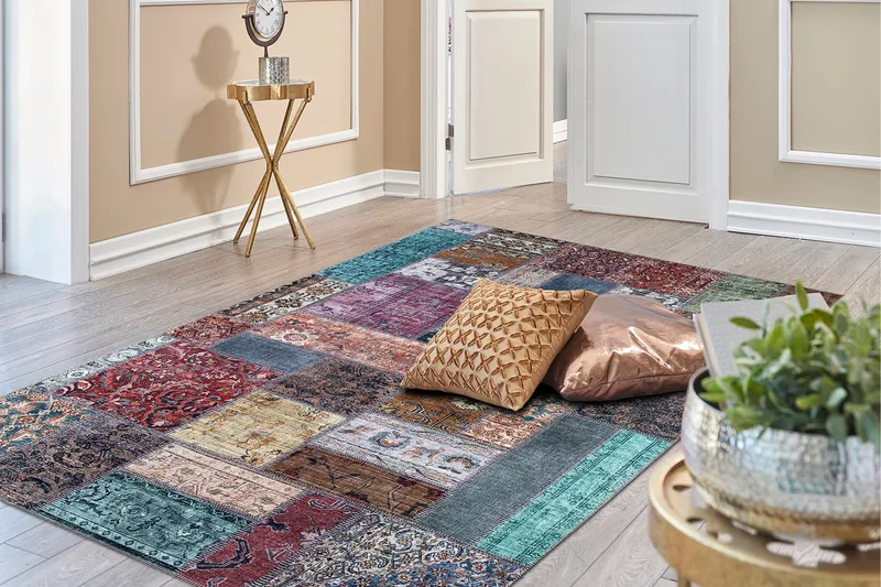 Patchham Patchworkmatta 300x400 cm - Flerfärgad - Textil & mattor - Mattor - Orientaliska mattor - Patchwork matta