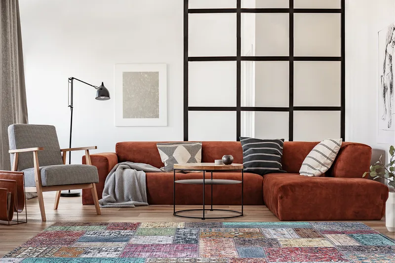 Patchham Patchworkmatta 300x400 cm - Flerfärgad - Textil & mattor - Mattor - Orientaliska mattor - Patchwork matta