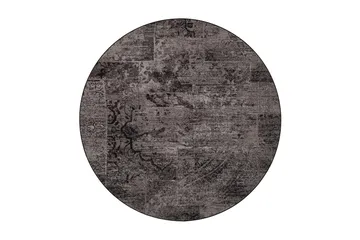 Rustiikki Matta Rund 200 cm Svart