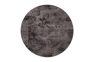 Rustiikki Matta Rund 200 cm Svart