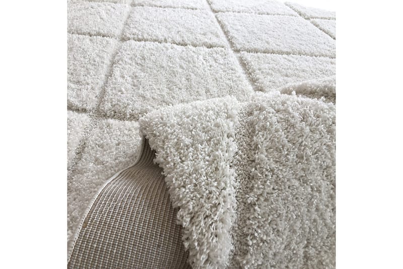 Ruby Matta 80x150 cm - Vit/Shagpile - Textil & mattor - Mattor - Orientaliska mattor