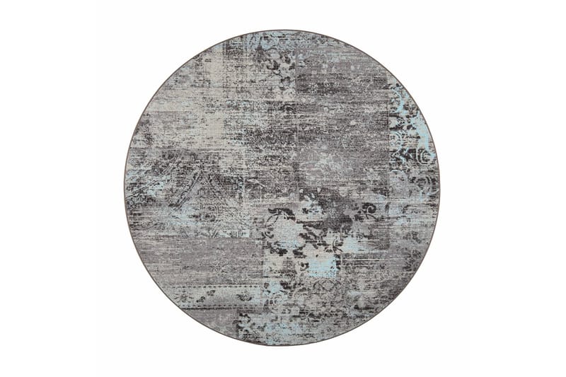Rustiikki Matta Rund 160 cm Turkos - Vm Carpet - Textil & mattor - Mattor - Orientaliska mattor