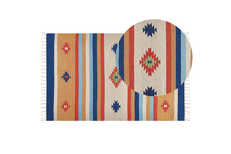 Taronik Kelimmatta 140x200 cm - Röd - Textil & mattor - Mattor - Orientaliska mattor - Kelimmattor