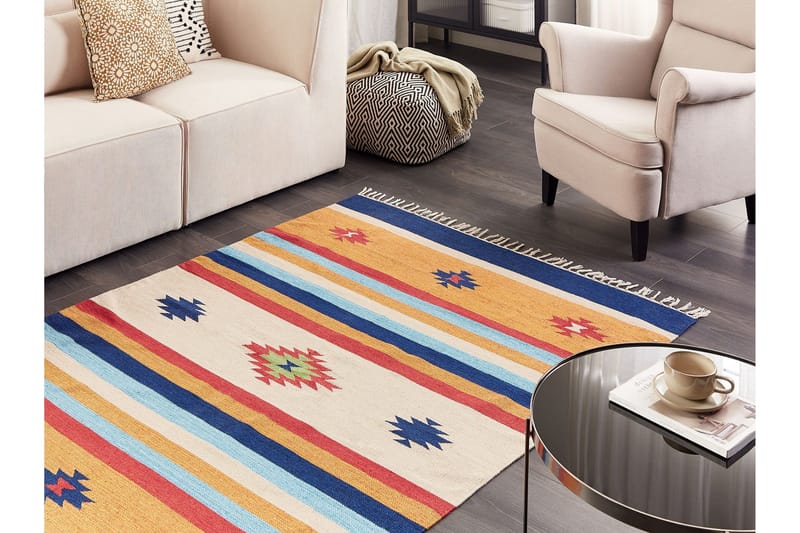 Taronik Kelimmatta 140x200 cm - Röd - Textil & mattor - Mattor - Orientaliska mattor - Kelimmattor