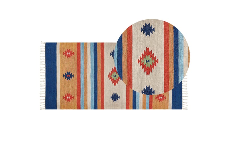 Taronik Kelimmatta 80x150 cm - Röd - Textil & mattor - Mattor - Orientaliska mattor - Kelimmattor