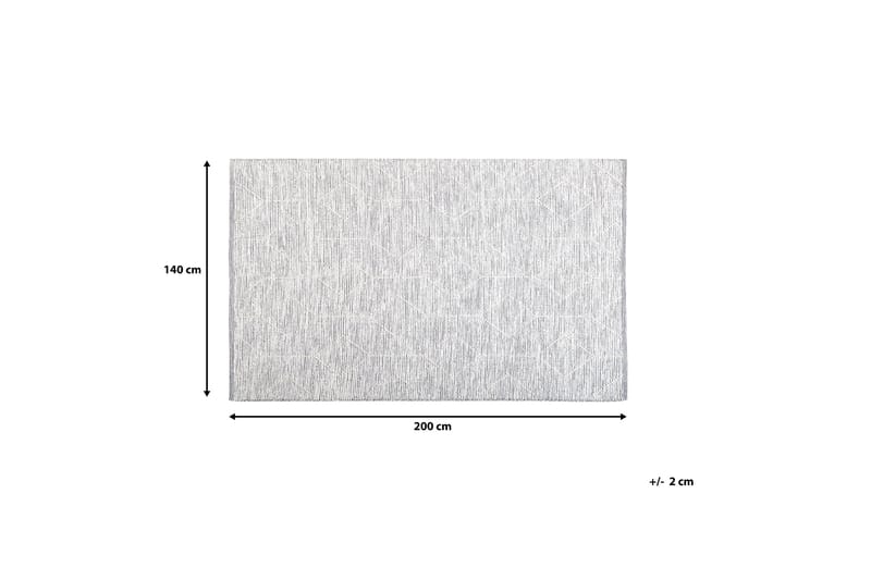 Paviol Matta 140x200 cm - Grå - Textil & mattor - Mattor