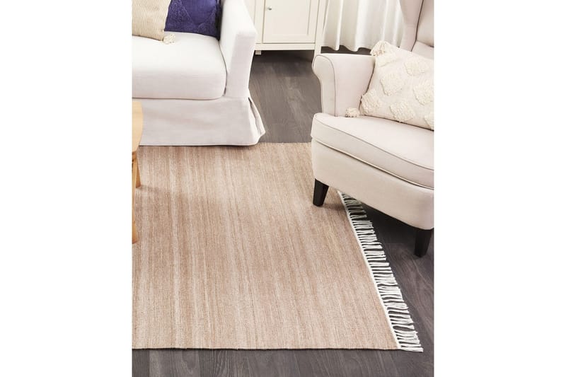 Plattvävd Malhia - Beige, 160x230 cm - Textil & mattor - Mattor - Flatvävda mattor