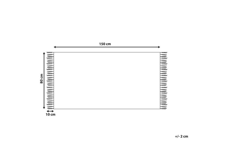 Plattvävd Malhia - Grå, 80x150 cm - Textil & mattor - Mattor - Flatvävda mattor